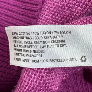 Future Collective Check Pullover Sweater Pink‎ Purple Small Pink thumbnail 12