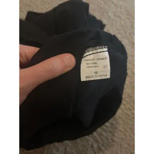 Shirt woman bottons blouse black cute size medium thumbnail 3