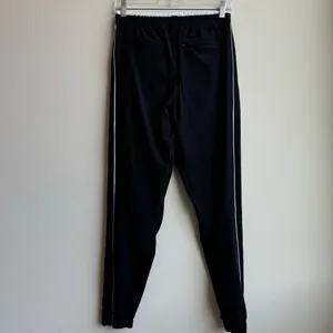 Athleta Brooklyn Jogger Black Colorblock White Stripe Lightweight Pant Size 2 XS thumbnail 6