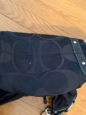 Y2K Coach Carly Bag in Black Signature Canvas thumbnail 7