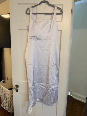 Abercrombie White Midi Dress thumbnail 5