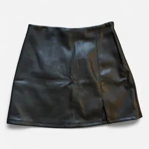 Hollister Black Leather Skirt thumbnail 3