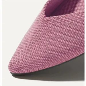 ROTHY'S The Point Retired Knit Upper Slip-on Pointed Flats Pink Size 7 thumbnail 7