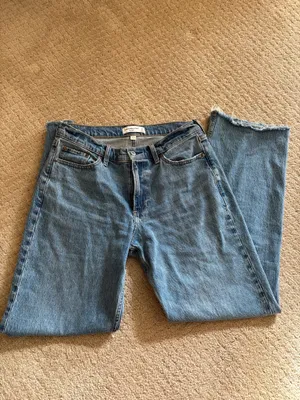 Abercrombie Jeans The Baggy Low-Rise Curve Love Long thumbnail 5