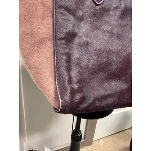 Kate Spade New York Laurel Way Hadlee Calf-Hair Suede Bag, Burgundy Purse thumbnail 3