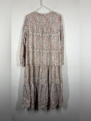 Anthropologie Pilcro Marta Tiered Corduroy Dress Size Small thumbnail 5