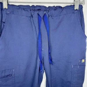 Figs Navy Blue Scrub Bottoms Straight Legs Women's Size XS (26x29) thumbnail 5