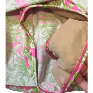 Lilly Pulitzer One-Piece Swimsuit Pink and Green Jungle themed– Size 8 thumbnail 7