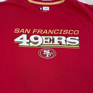 National Football League Team Apparel San Francisco 49ers red graphic long sleeve tee thumbnail 4