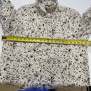 A New Day Dalmatian Dot Print Button-Up Blouse | Size Small thumbnail 4