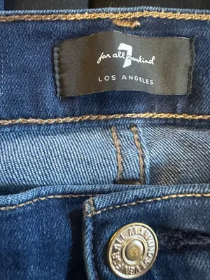Size 31 7 for all mankind flares thumbnail 4