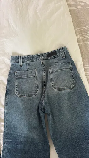 AG Adriano Goldschmied jeans wide leg crop size 25 thumbnail 3