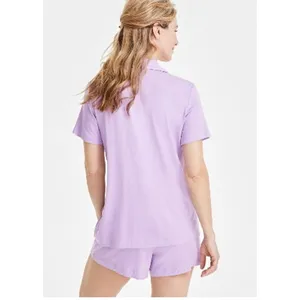 INC International Concepts Pajama Set Shorts Purple 2XL NWT thumbnail 3