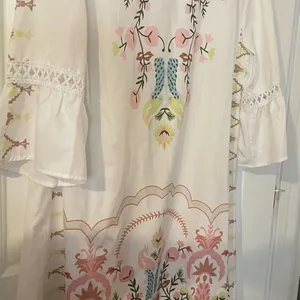 Boho Summer Dress flouncy sleeves, Beach Romance thumbnail 3