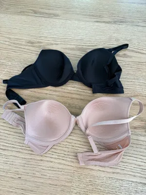 Steve Madden Black & Nude Smooth T-Shirt Bras Duo thumbnail 2