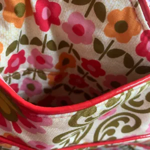 Vera Bradley Y2K shoulder purse (green and pink paisley pattern) thumbnail 6