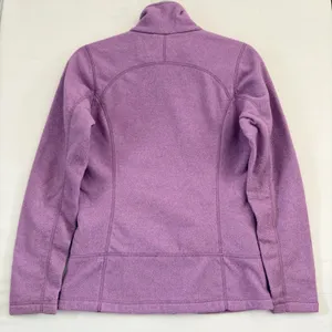 Patagonia Fleece Womens Purple Tech‎ Jacket Full Zip Outdoors Activewear XS thumbnail 2