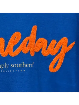 Simply Southern Gameday V-Neck Tee – Size Medium thumbnail 4