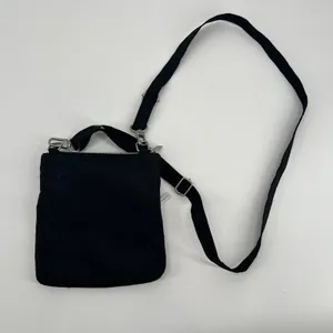 Baggallini Crossbody Bag Womens Small Black Triple Zip Nylon Travel Utility thumbnail 8