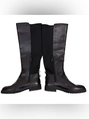 Cole‎ Haan Greenwich Tall Waterproof Riding Boots Black Leather Size 9 thumbnail 6
