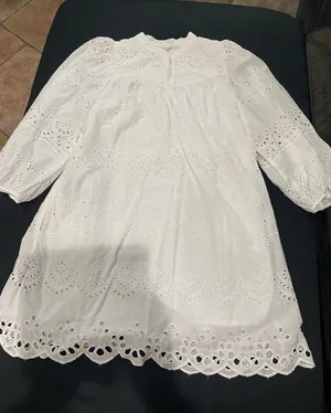 Universal Threads White Eyelet Cotton Women’s Dress thumbnail 1