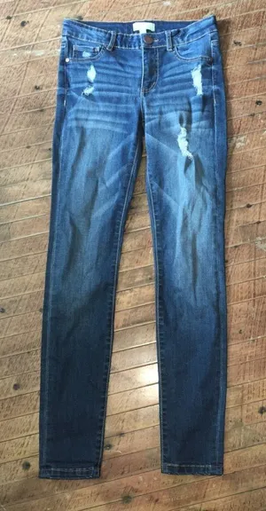 Altar’d State distressed size 1 skinny jeans thumbnail 1