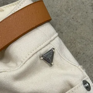 Vintage y2k retro Guess tan micro shorts with belt thumbnail 3