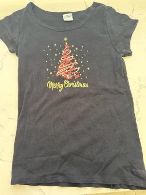 Women's Merry Christmas Tree Tee thumbnail 1
