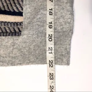 J. Crew Wool Rabbit Hair Blend Textured Striped Pullover Sweater MEDIUM thumbnail 7