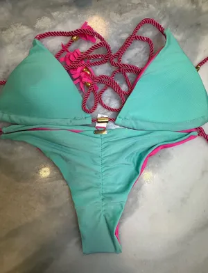 Bikini Set Blue Size M thumbnail 1