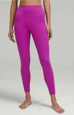 lululemon Align High-Rise Leggings- Vivid Plum - Size 0 thumbnail 1