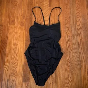 Andie Swim‎ The Fiji One Piece Swimsuit Black size XS NWT minimalist thumbnail 3