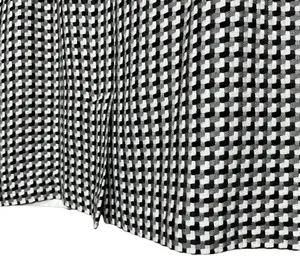Liz Baker I Vintage 80s Black & White Houndstooth Skirt Suit Set Separates thumbnail 11