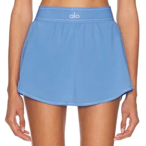 Alo Yoga Match Point Tennis Skirt Crystal Clear Blue M thumbnail 1