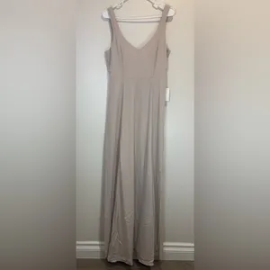 Show Me Your Mumu Jenn Maxi Dress in Cream Show Me‎ the Ring Crisp Size L thumbnail 4