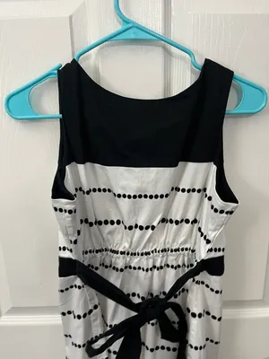 Motherhood Size Medium Black & White Maternity Dress thumbnail 6