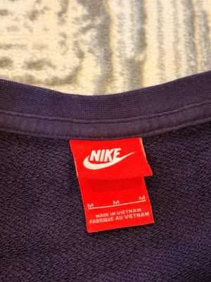 Nike women's medium purple/gray thick sweatshirt MSRP $75 thumbnail 2