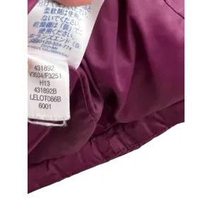 Lands' End Women's Jacket Puffer Coat XS Down Maroon Magenta Removable Hood Midi thumbnail 9