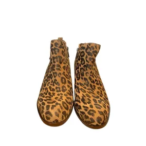 Lucky Brand Women's Basel Ankle Booties #404611 - Javan Print Suede size 7.5 thumbnail 3