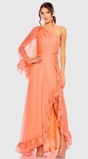 Mac Duggal Gown One-Shoulder thumbnail 1