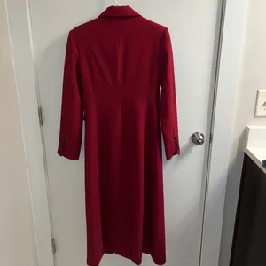 Commense Red Trench Coat thumbnail 5