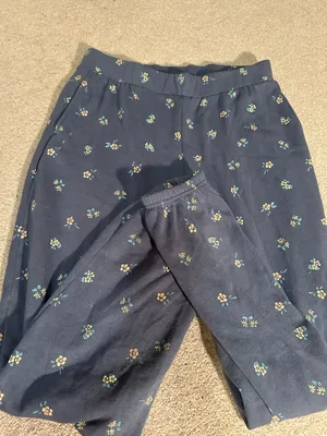 Floral Sweatpants Multi Size M thumbnail 1