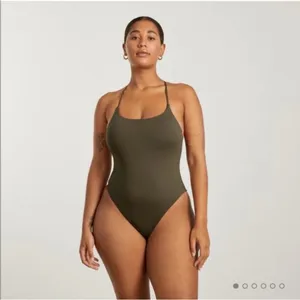 Everlane The String One-Piece Swimsuit XS NEW thumbnail 3