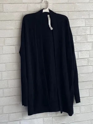 Lululemon Black Knit Cardigan thumbnail 1