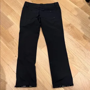 686 reserved secret softshell Black Straight Leg ski Pants‎ medium thumbnail 4