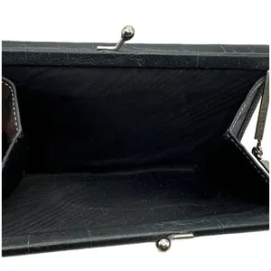 DOONEY & BOURKE Vintage y2k Black Kisslock Wallet thumbnail 6