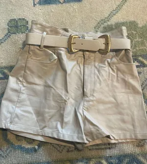 Le lis Leather Pants With Belt thumbnail 1