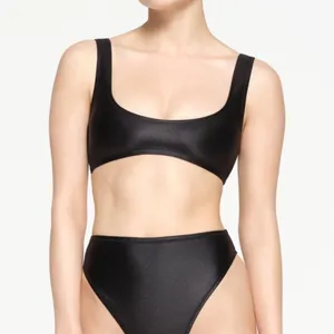 SKIMS‎ Shine Swim Scoop Bikini Top thumbnail 2