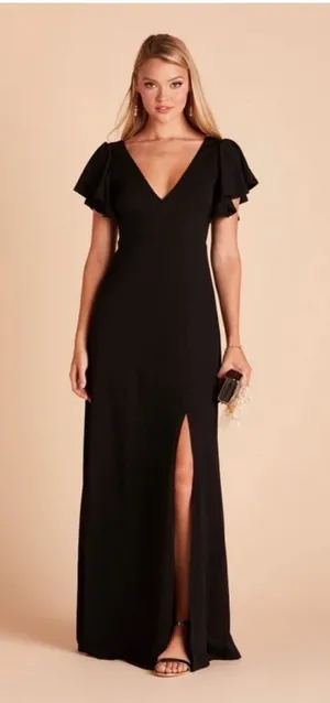 Birdy Grey Hannah Black Maxi Length Dress Size Small thumbnail 1