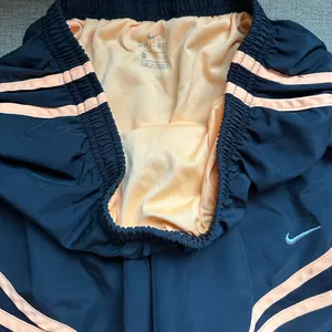 Nike running shorts black and orange thumbnail 3